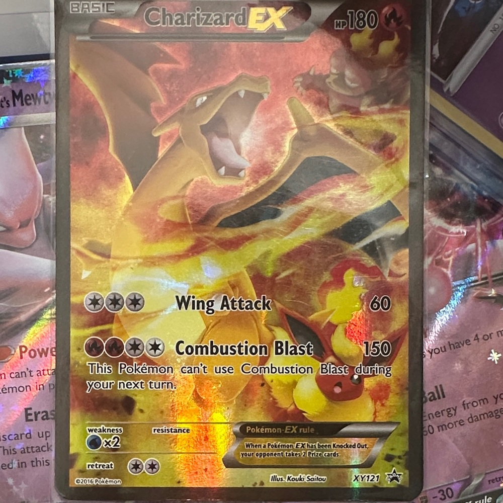 Charizard EX Pokémon Card HP180